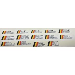 Sticker pilote personnalisé...