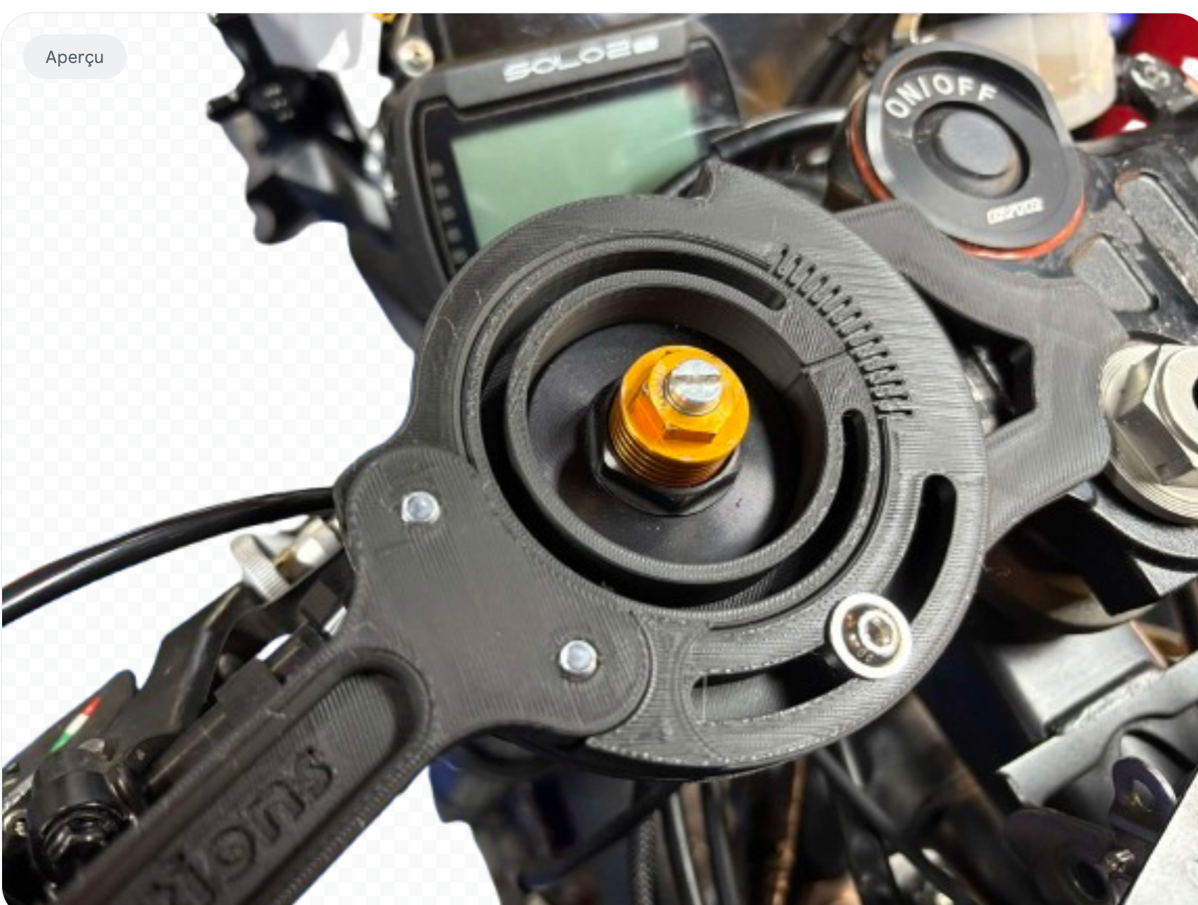 Outils de réglages de guidons Yamaha r7 2022+