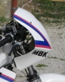 Tête de fourche mob , Mbk CF 90 , Mob de course , G1