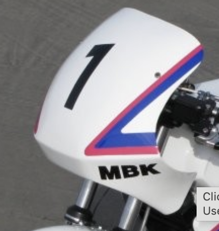 Tête de fourche mob , Mbk CF 90 , Mob de course , G1