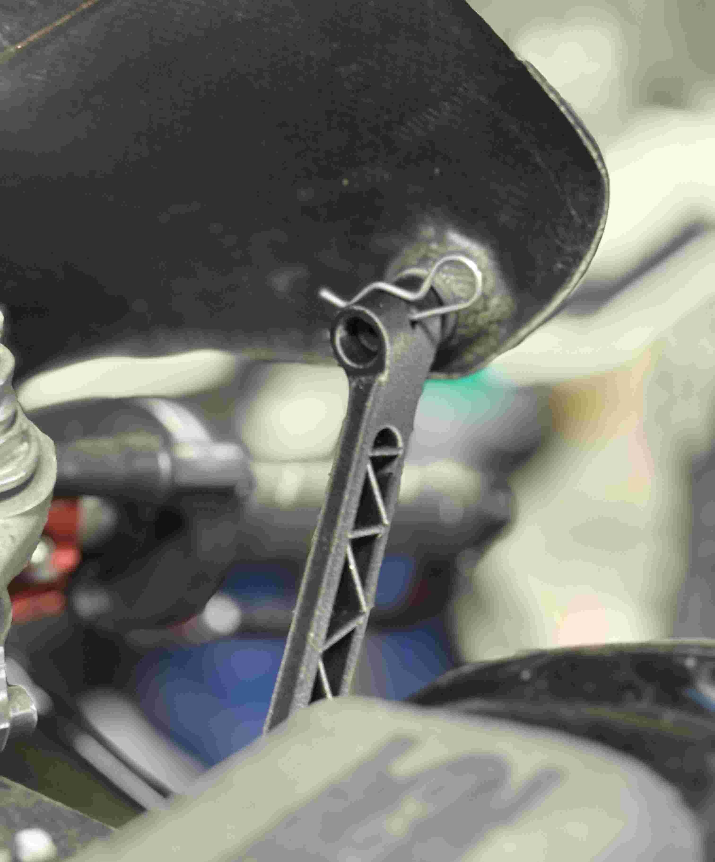 Support de carénage supérieur Honda rs 125 Nx4 1996-2003