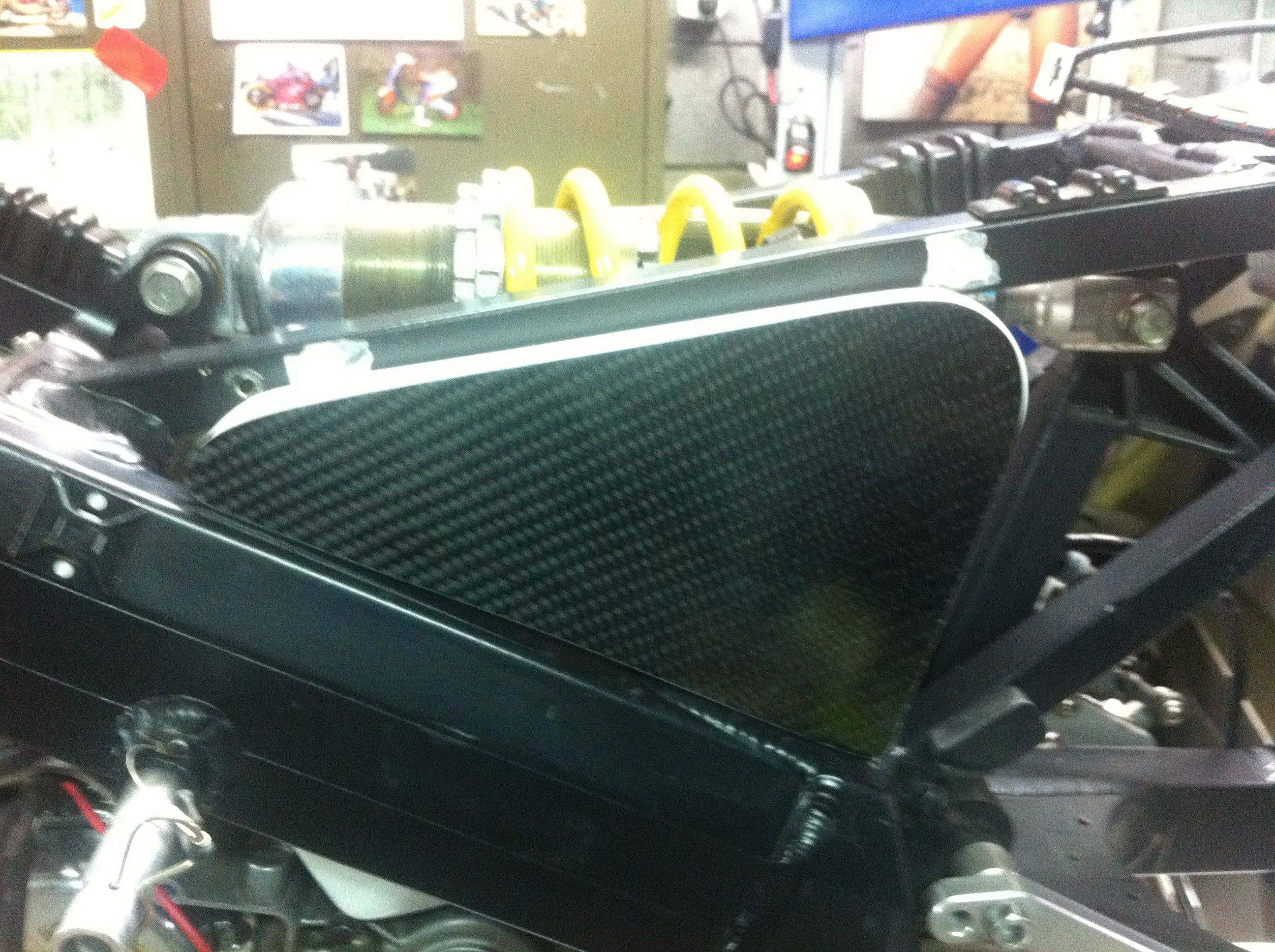 Boite à air supérieur Honda RS 125 NF4
