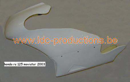 Carénage Honda rs 125 NX4 Movistar 2002