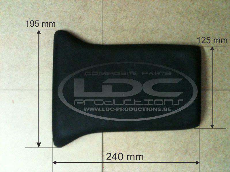 Mousse de selle néoprène type 2