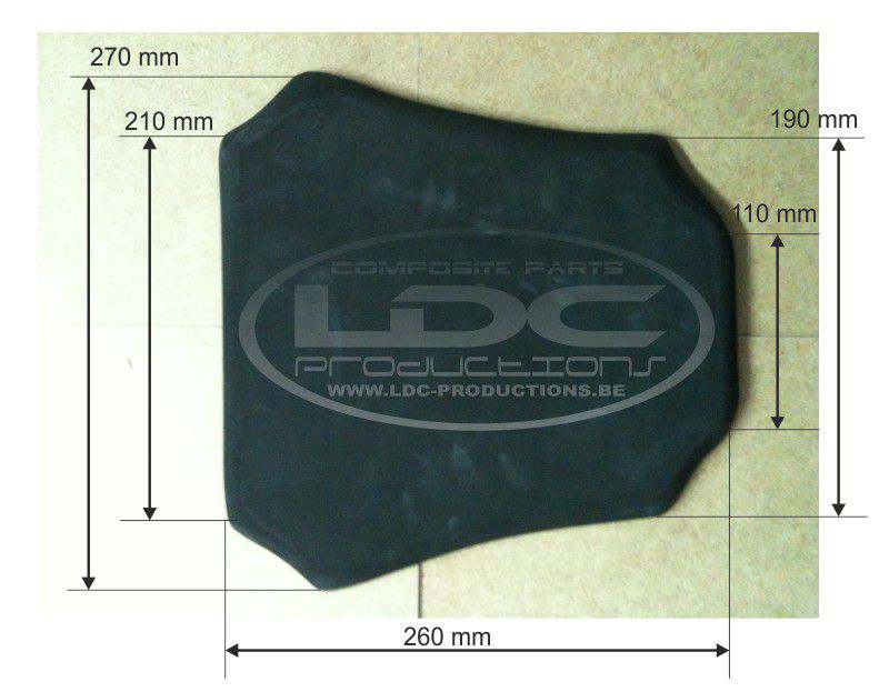 Mousse de selle néoprène type 4