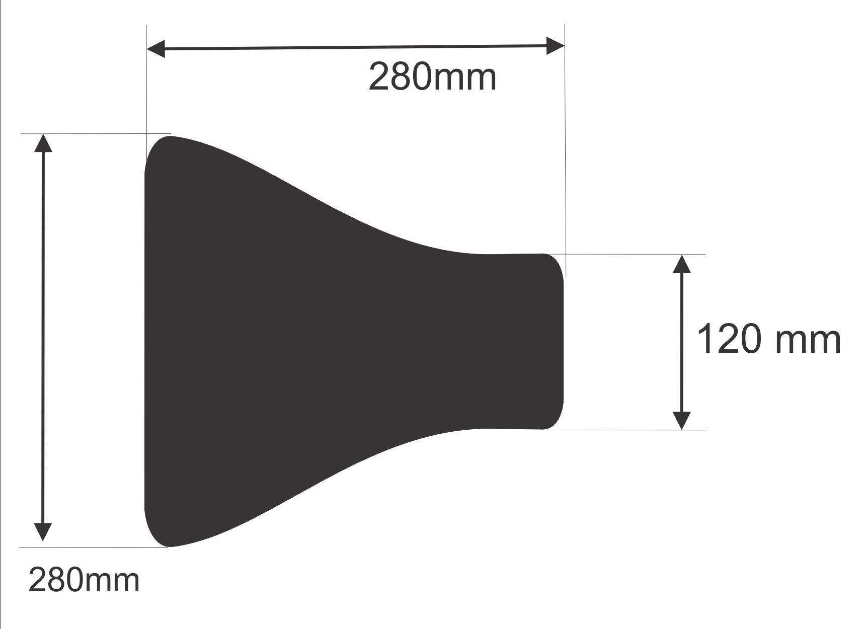 Mousse de selle néoprène type 13