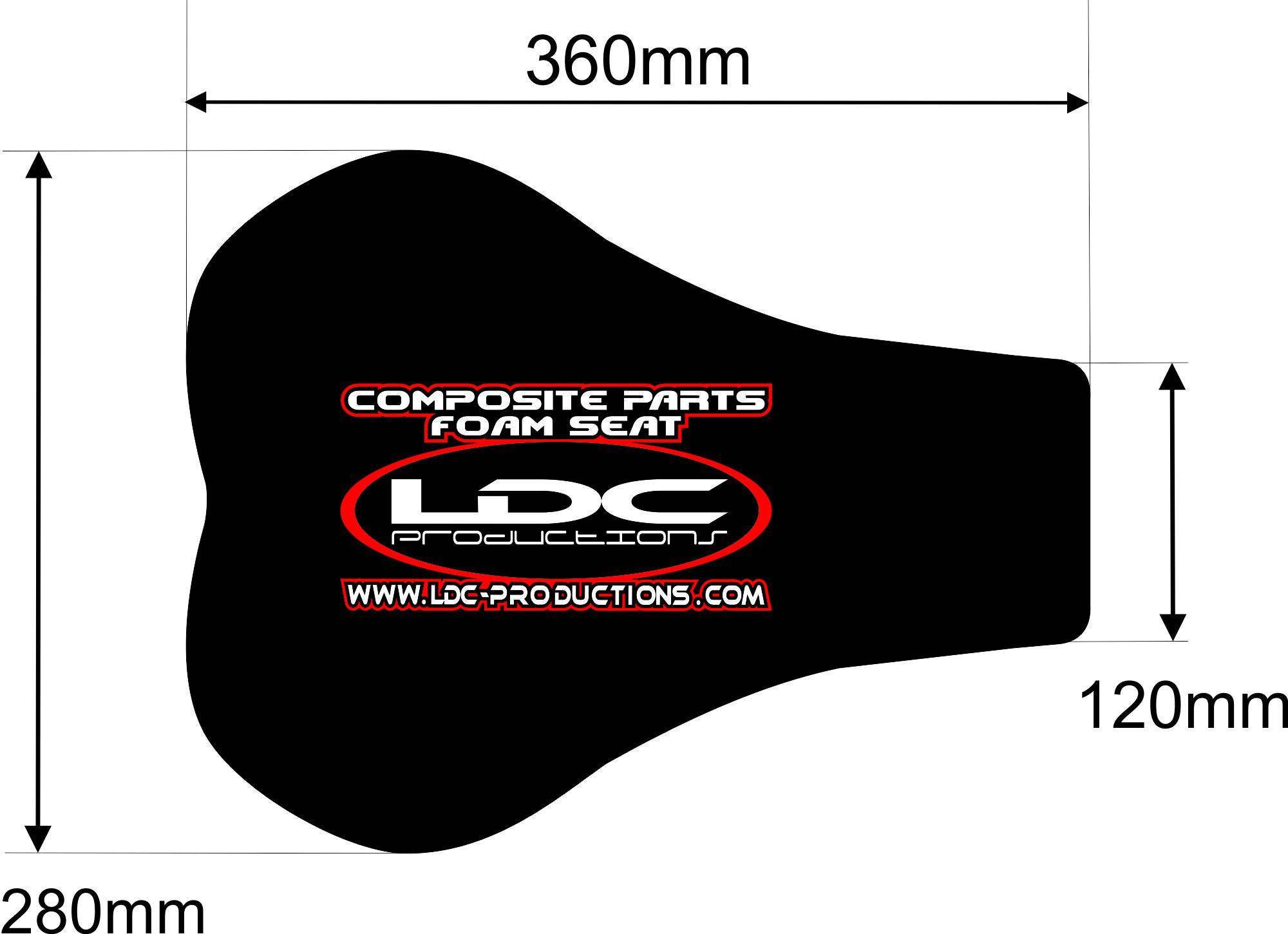 Mousse de selle néoprène type 17