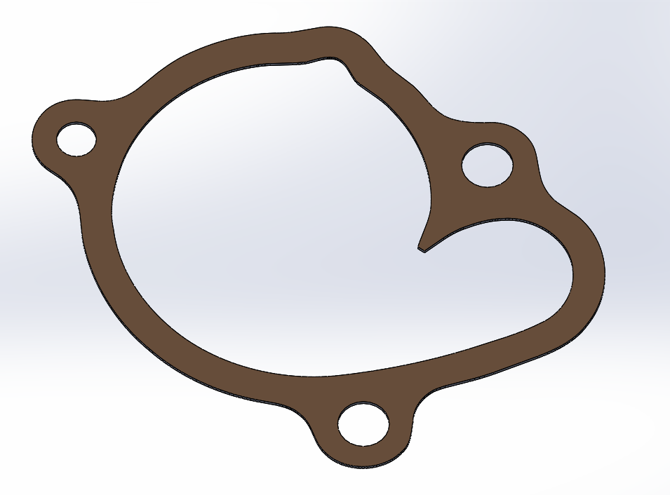 Joint de couvercle de pompe à eau Honda RS250 NX5