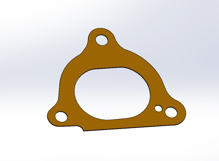 Joint d'échappement Honda RS250 NX5 NXA