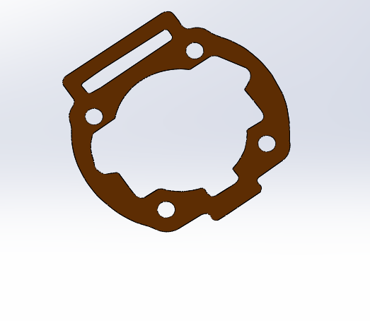 Joint d'embase de cylindre pour moteur Derbi Euro3 D50B