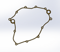 Joint de carter d'embrayage Honda RS125 NX4 A-Kit