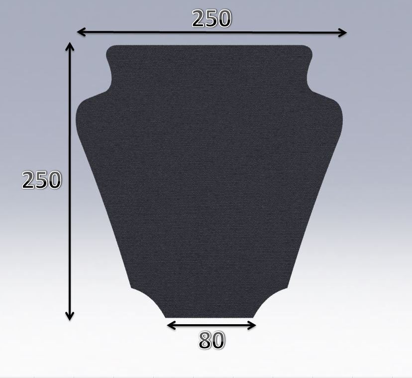 Mousse de selle néoprène type 19