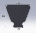Mousse de selle néoprène type 22
