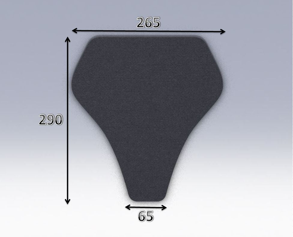 Mousse de selle néoprène type 23