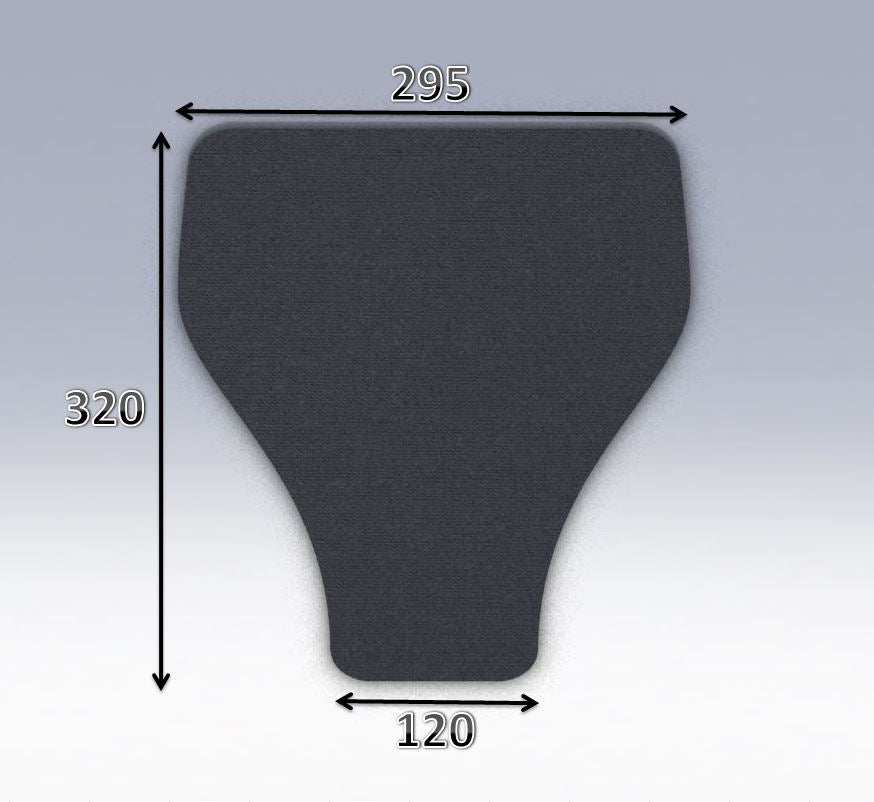 Mousse de selle néoprène type 24