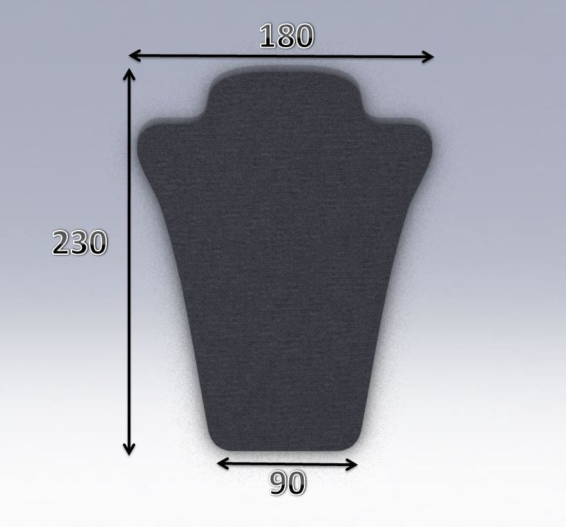 Mousse de selle néoprène type 25
