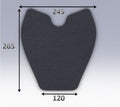 Mousse de selle néoprène type 26