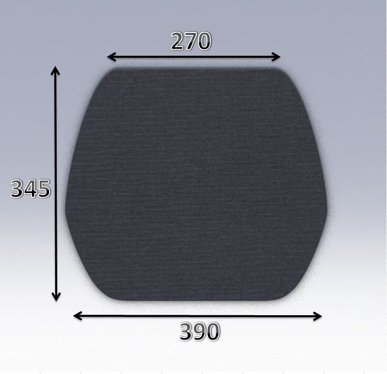 Mousse de selle néoprène type 28