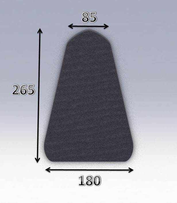 Mousse de selle néoprène type 32