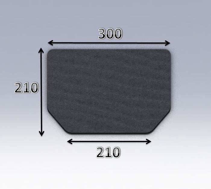 Mousse de selle néoprène type 33