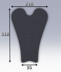 Mousse de selle néoprène type 35
