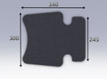 Mousse de selle néoprène type 38