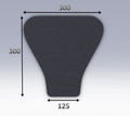 Mousse de selle néoprène type 39