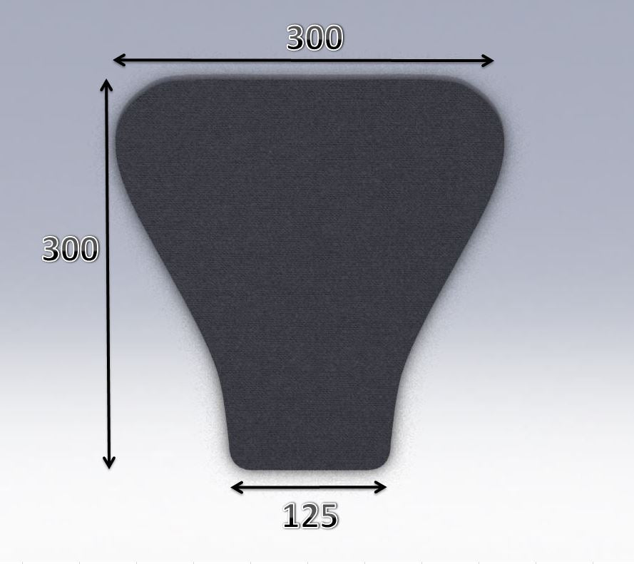 Mousse de selle néoprène type 39