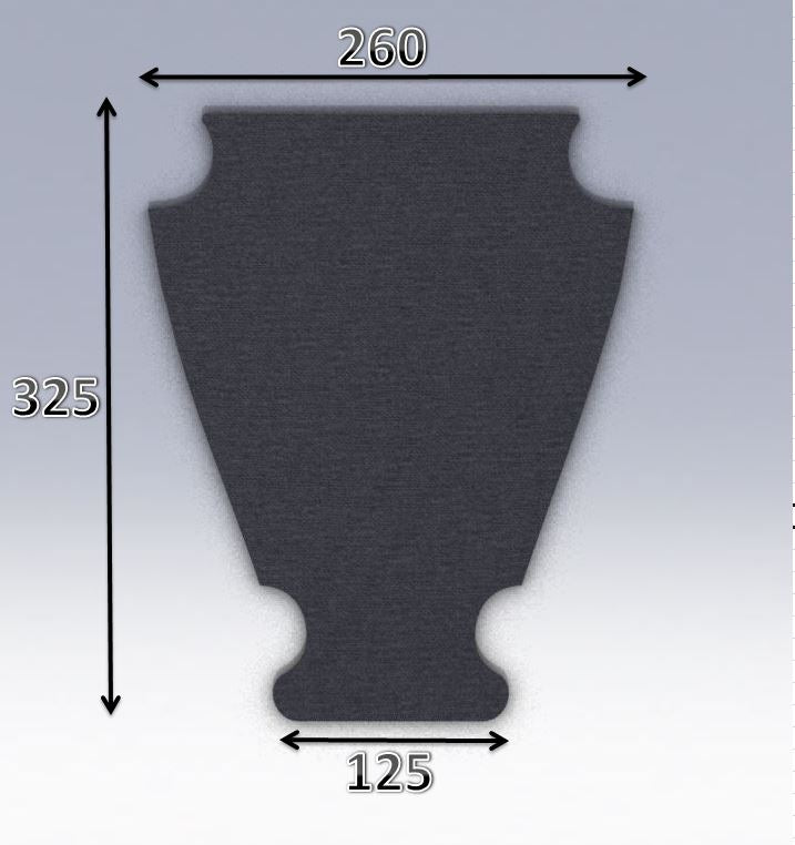 Mousse de selle néoprène type 41