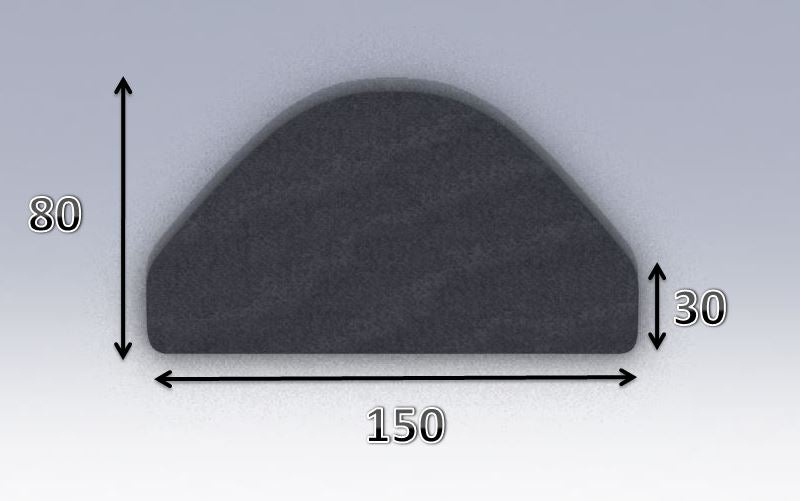 Mousse de selle néoprène type 43