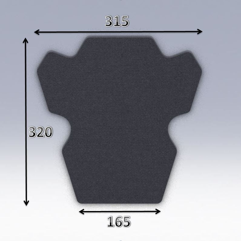 Mousse de selle néoprène type 45