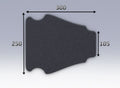 Mousse de selle néoprène type 48