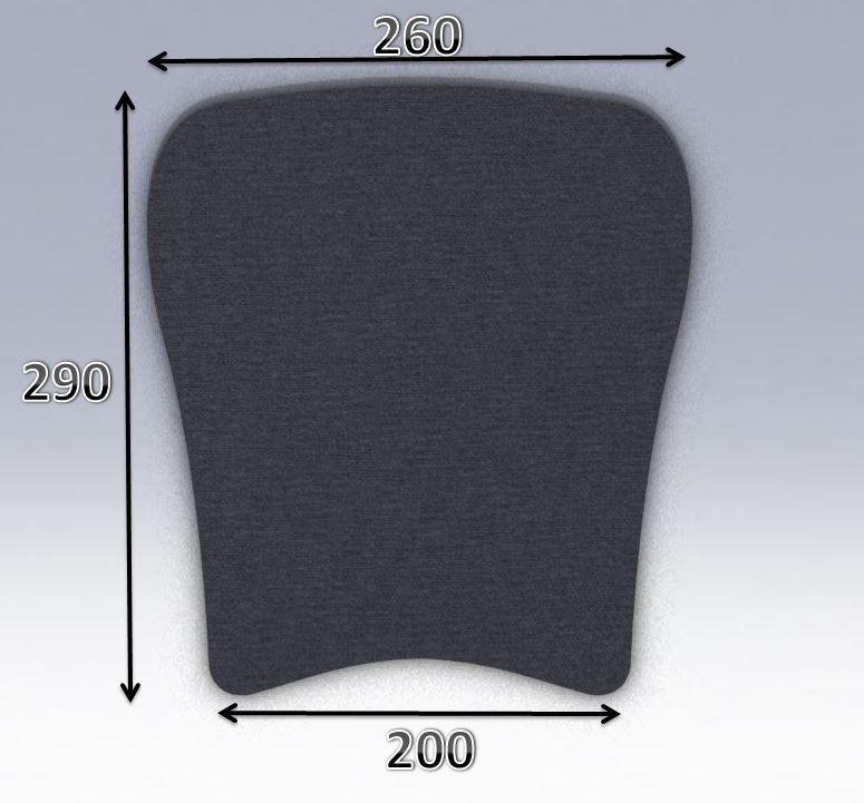 Mousse de selle néoprène type 50