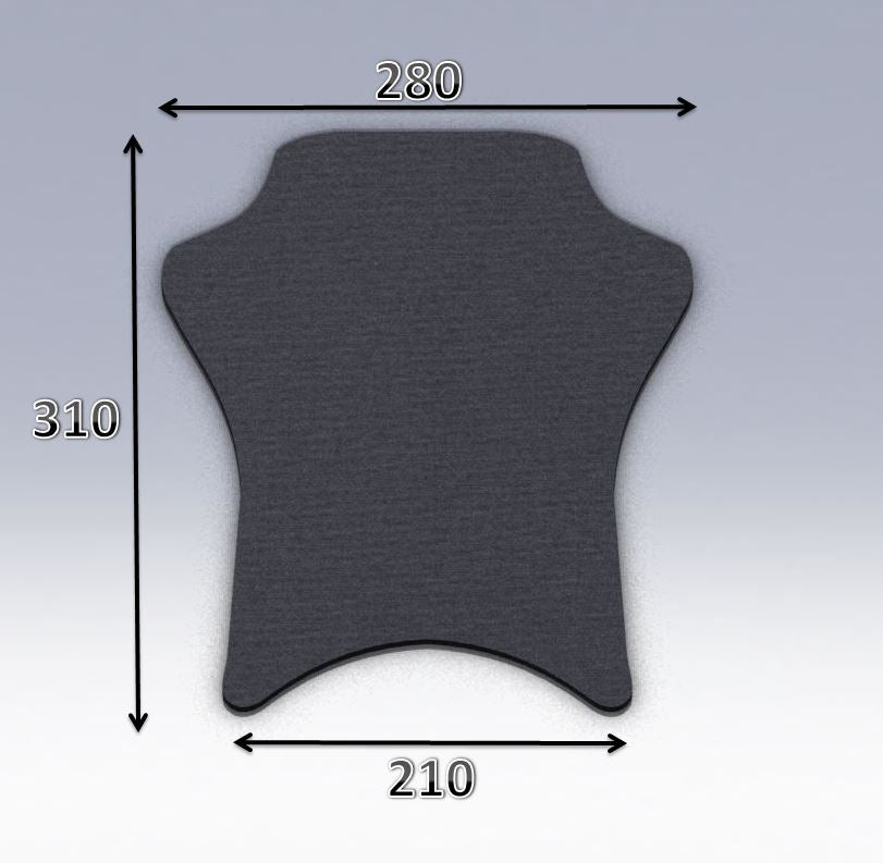 Mousse de selle néoprène type 51