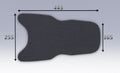 Mousse de selle néoprène type 52