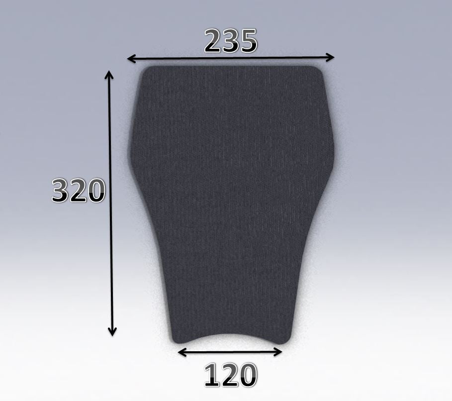 Mousse de selle néoprène type 55