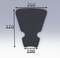 Mousse de selle néoprène type 58