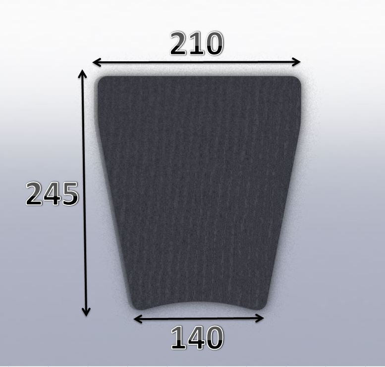 Mousse de selle néoprène type 60