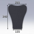 Mousse de selle néoprène type 61