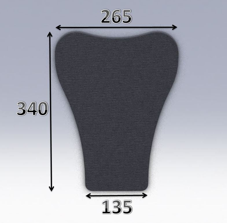 Mousse de selle néoprène type 61