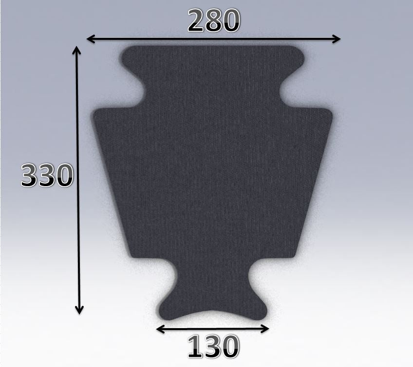 Mousse de selle néoprène type 62