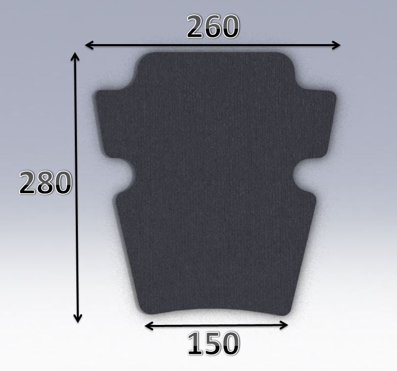 Mousse de selle néoprène type 63