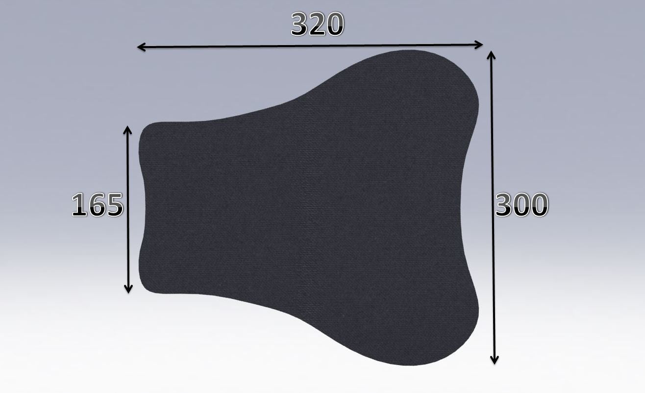 Mousse de selle néoprène type 64