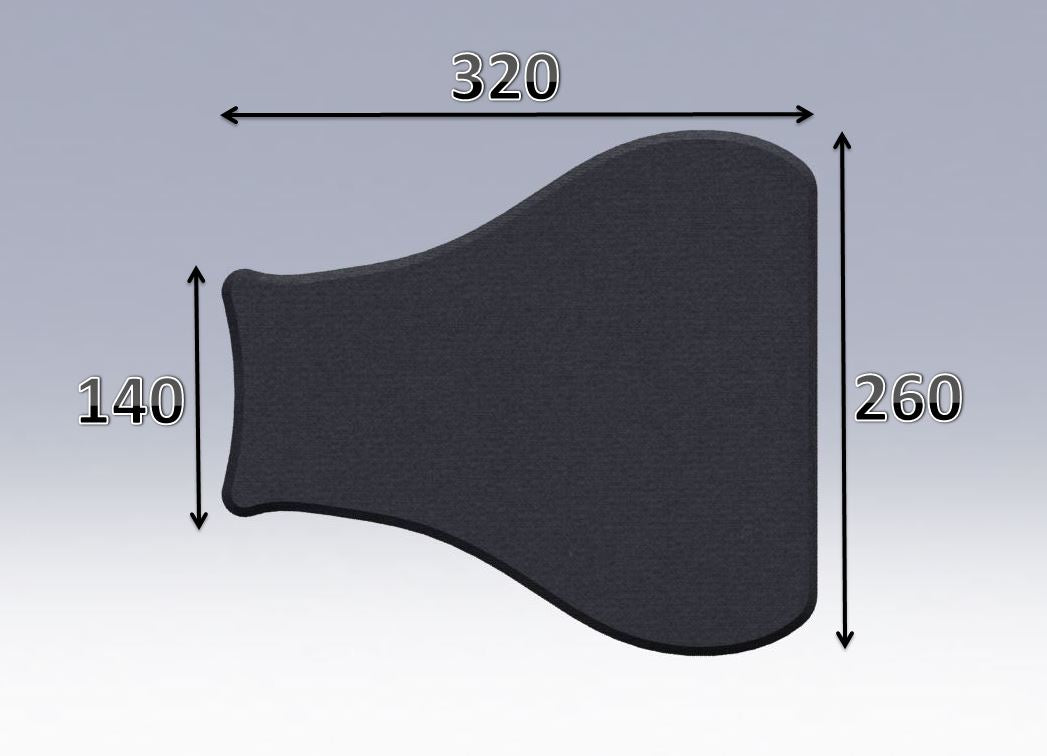 Mousse de selle néoprène type 67
