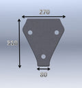 Mousse de selle néoprène type 68