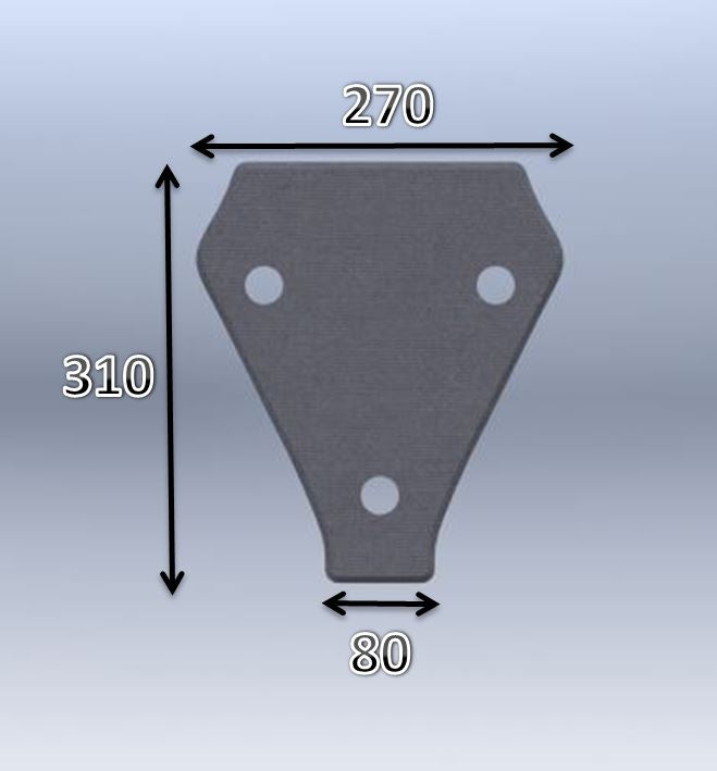 Mousse de selle néoprène type 68