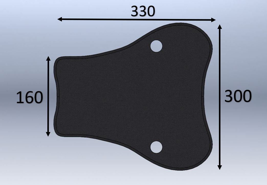 Mousse de selle néoprène type 69