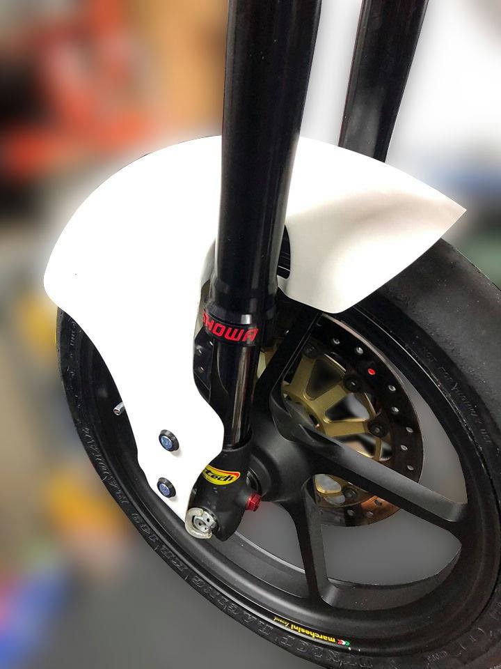Garde boue avant Honda NX4 type Moto2 Aéro