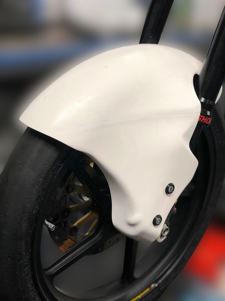Garde boue avant Honda NX4 type Moto2 Aéro