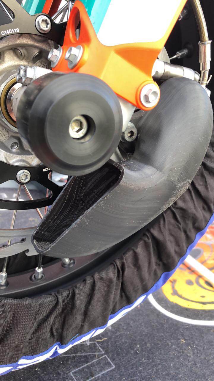 Ecope de refroidissement d'étrier de frein avant KTM SX 85 - Husqvarna TC 85